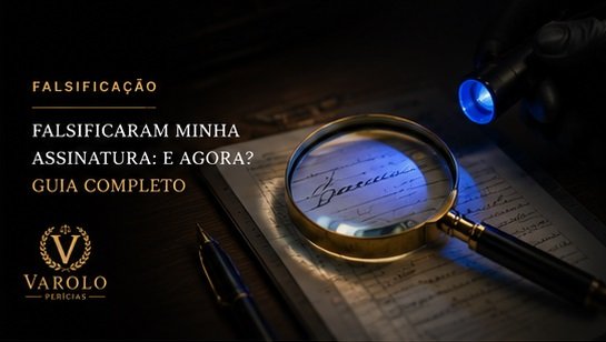 Falsificaram minha assinatura: e agora? Guia completo