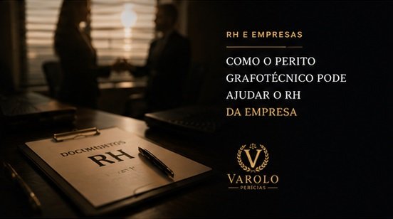 Como o perito grafotécnico pode ajudar o RH da empresa