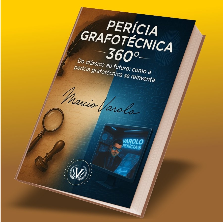 Capa do livro Perícia Grafotécnica 360° de Marcio Varolo